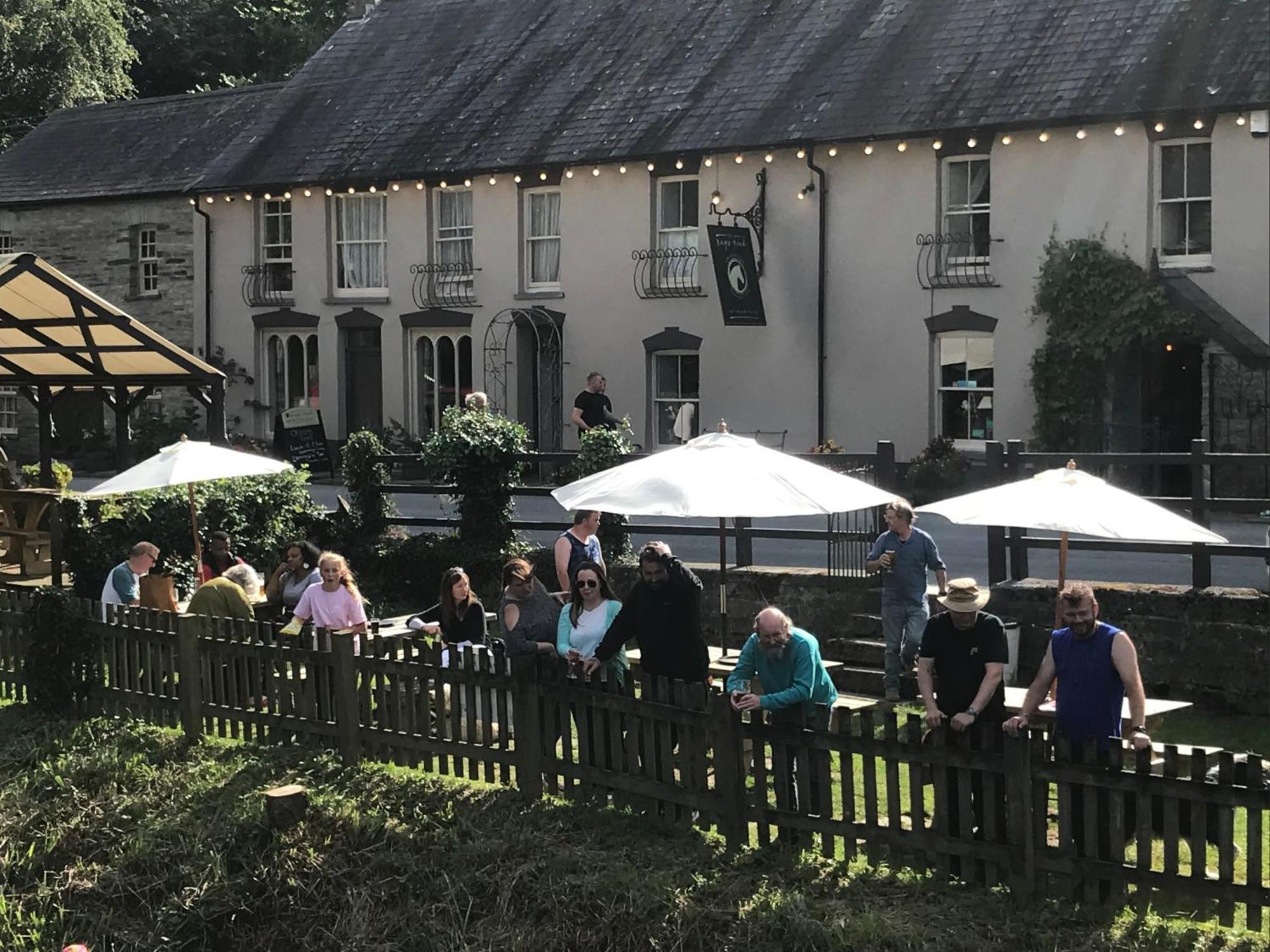 The Nags Head Inn Abercych 외부 사진